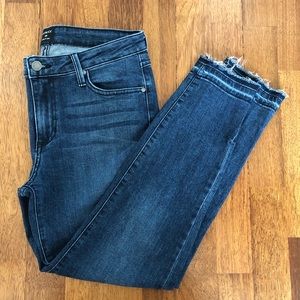 Just Black Shayda side slit skinny jeans